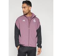 Real Madrid Adidas Giacca rappresentanza 2026 Presentation Viola Woven