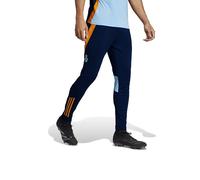 adidas Pantaloni Training Real Madrid, Team Navy Blue 2 / Crew Orange / Glow Blue L