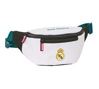 Real Madrid Attrezzature 26/27 - Marsupio con tasca esterna, ideale per giovani e bambini di diverse età, comodo e versatile, qualità e resistenza, 23 x 9 x 12 cm