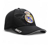 Real Madrid Berretto n. 45 con licenza ufficiale - colore nero - taglia bambino, Nero , S