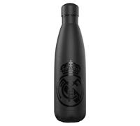 CYP Brands Real Madrid - Borraccia in acciaio, borraccia, borraccia, chiusura ermetica, 550 ml, colore nero, prodotto ufficiale