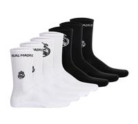 Real Madrid Calzino nero / bianco Donna Real Madrid 39-42