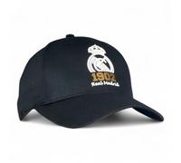 Real Madrid Cappellino 1902 con scudo, Cappello con Visiera Bambino, Colore Nero, Taglia unica