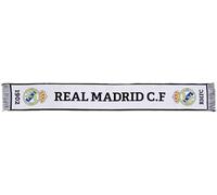Real Madrid CF Sciarpa Ufficiale Jacquard Acrilico