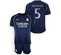 Real Madrid Conjunto Infantil 2a Equipación 25-26 Camicia Unisex - Bambini e Ragazzi