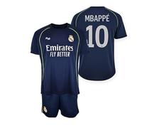 Real Madrid Conjunto Infantil 2a Equipación 25-26 Camicia Unisex - Bambini e Ragazzi