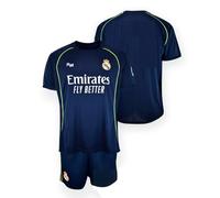 Real Madrid Conjunto Infantil 2a Equipación 25-26 Camicia Unisex - Bambini e Ragazzi