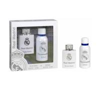 Real Madrid Eau De Toilette Spray 100 ml Set 2 Pieces