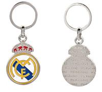 Real Madrid LLavero scudo metal classico in rilievo [AB2179]