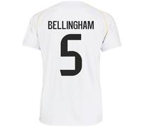 Real Madrid Maglietta per Bambini 1a Attrezzatura 25-26 Camicia Unisex Bambini