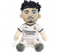 Real Madrid Peluche ufficiale Bellingham e Uniforme 2024/25, ideale per fan e collezionisti.