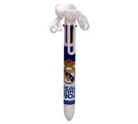 Real Madrid Penna A Sfera 6 Colori Con Laccetto