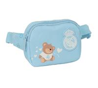 Real Madrid Prescolastico - Marsupio per bambini, ideale per giovani e bambini di diverse età, comodo e versatile, qualità e resistenza, 14 x 4 x 11 cm