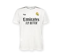 Real Madrid Prima Maglia Stagione 24/25, Bianca, S, Replica Home con Licenza Ufficiale