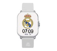 Real Madrid RM2005-10 Orologio intelligente ufficiale bianco, compatibile con Android e iOS, bianco, Bianco