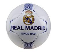 Real Madrid rm7gb1 Pallone da Calcio Unisex Bambino, Bianco/Blu