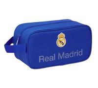Real Madrid, scarpiera media, multiuso, portatodo, sport, estrazione, calcio, comoda e versatile, 29 x 14 x 15 cm