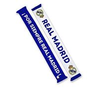 Real Madrid sciarpa reversibile blu panno bianco [AB3933]