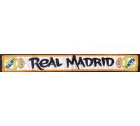 Real Madrid SCIUGNA TESSUTO GRAFITI ARANCIO - 20 X 70 CM - PRODOTTO UFFICIALE RMCF