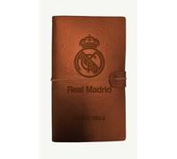 Real Madrid Viaggio Giornale Pelle Notebook 11,7x19,6 CM Calcio Regalo Idea