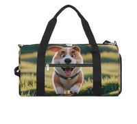 Real Maji Dog Running Gym Bag for Men Women Waterproof Gym Bag Bag Large Duffel Bag for Travel Workout