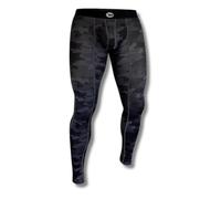 Real Men ABCD - Pantaloni a compressione da uomo, confezione da 1, 2 e 3 pezzi, leggings da uomo, pantaloni da yoga, collant, strato base da uomo per il freddo, 1 confezione - grigio mimetico, S