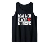 Real Men Date Nurses Funny Nursing Nurse Canotta