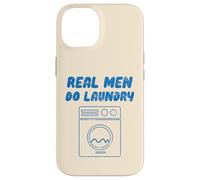 Real Men Do Laundry divertente Vintage Retro Stay Home Dad Life Custodia per iPhone 14