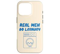 Real Men Do Laundry divertente Vintage Retro Stay Home Dad Life Custodia per iPhone 16 Pro