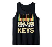Real Men Don't Use Keys Canotta
