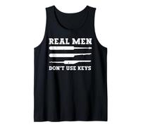 Real Men Don't Use Keys Canotta