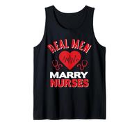 Real Men Mary Nurses Funny Nursing Nurse Canotta