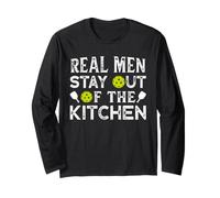 Real Men Stay out of The Kitchen Maglia a Manica