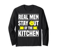 Real Men Stay out of The Kitchen Maglia a Manica