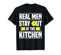 Real Men Stay out of The Kitchen Maglietta