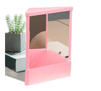 Real Mirror Non Inverso - ABS Telaio Specchio In Elegante, Specchi Vanità Trucco Non Inverso | Riflessione , Uso Del Bagno, Governare Personale, Precisione Di Trucco