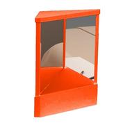 Real Mirror Non Inverso - Telaio ABS in , Riflettori ad Alta Precisione, Elegante Specchio di Vanità Non Reverse | Applicazione Trucco, Vinaigrette, Governare, Routine Quotidiana, Riflessione