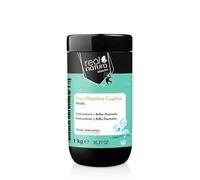 Real Natura - Maschera senza sale Pro-plastica per capelli - Riparazione e nutrizione intensa - Idratazione e lucentezza - Ecologico - 1000 gr