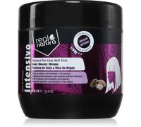 Real Natura Pro - Lisos Anti Frizz maschera per capelli contro i capelli crespi 500 ml