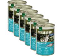 REAL NATURE Kit Risparmio 6x400G Wilderness Dog Adult ARINGA CON SALMONE E ANATRA