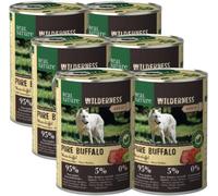 REAL NATURE Kit Risparmio 6x400G Wilderness Dog Lattina BUFALO