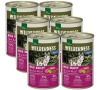 REAL NATURE Kit Risparmio 6x400G Wilderness Dog Lattina CAVALLO E MANZO