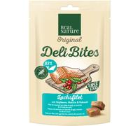 REAL NATURE Original Dog Snack Deli Bites 150G SALMONE