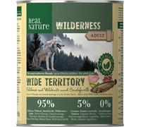 REAL NATURE Wilderness Dog Lattina 800G LEPRE CON ANATRA E TROTA
