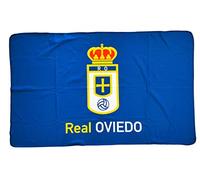 Real Oviedo. Coperta in Pile. Prodotto Ufficiale.