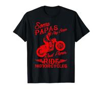 Real Papas Ride Motorcycles Frase per Le Moto del Nonno Maglietta