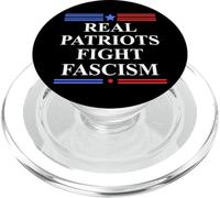 Real Patriots Fight Fascism Resist No Kings Defend Democracy PopSockets PopGrip per MagSafe