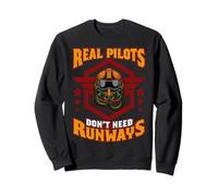 Real Pilots Don't Need Runways Licensed Helicopter Pilot Felpa