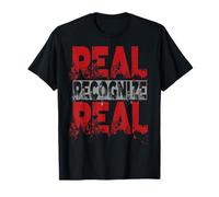 Real Recognize Real Urban Hip Hop Rap Cool T-shirt Maglietta