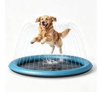 Real relax Twister Splash, tappetino da gioco per cani, pieghevole, in PVC, antiscivolo, senza montaggio, per il giardino e il raffreddamento all'aperto, 140 cm